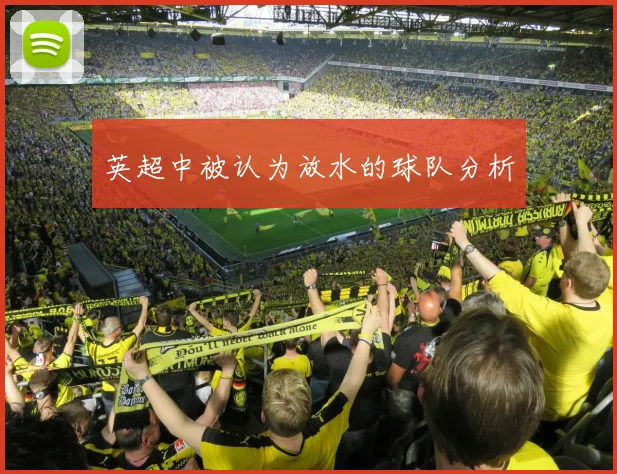 英超中被认为放水的球队分析